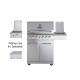 ALLGRILL ALLROUNDER L Modular Grundmodell
