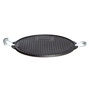 Grillplatte (Plancha) aus Gusseisen Light