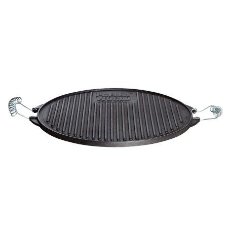 Grillplatte (Plancha) aus Gusseisen Light