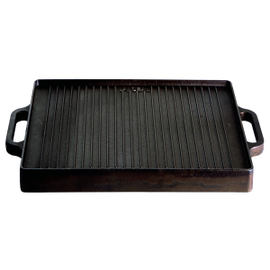 Grillplatte (Plancha) aus Gusseisen