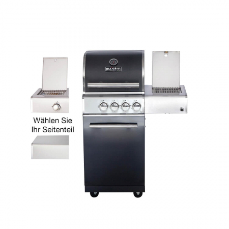 MODULAR-TOP-LINE-ALLGRILL CHEF S BLACK -Grundmodell-