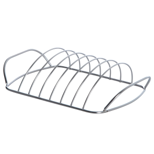 Spareribs-Halter aus Edelstahl