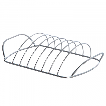 Spareribs-Halter aus Edelstahl