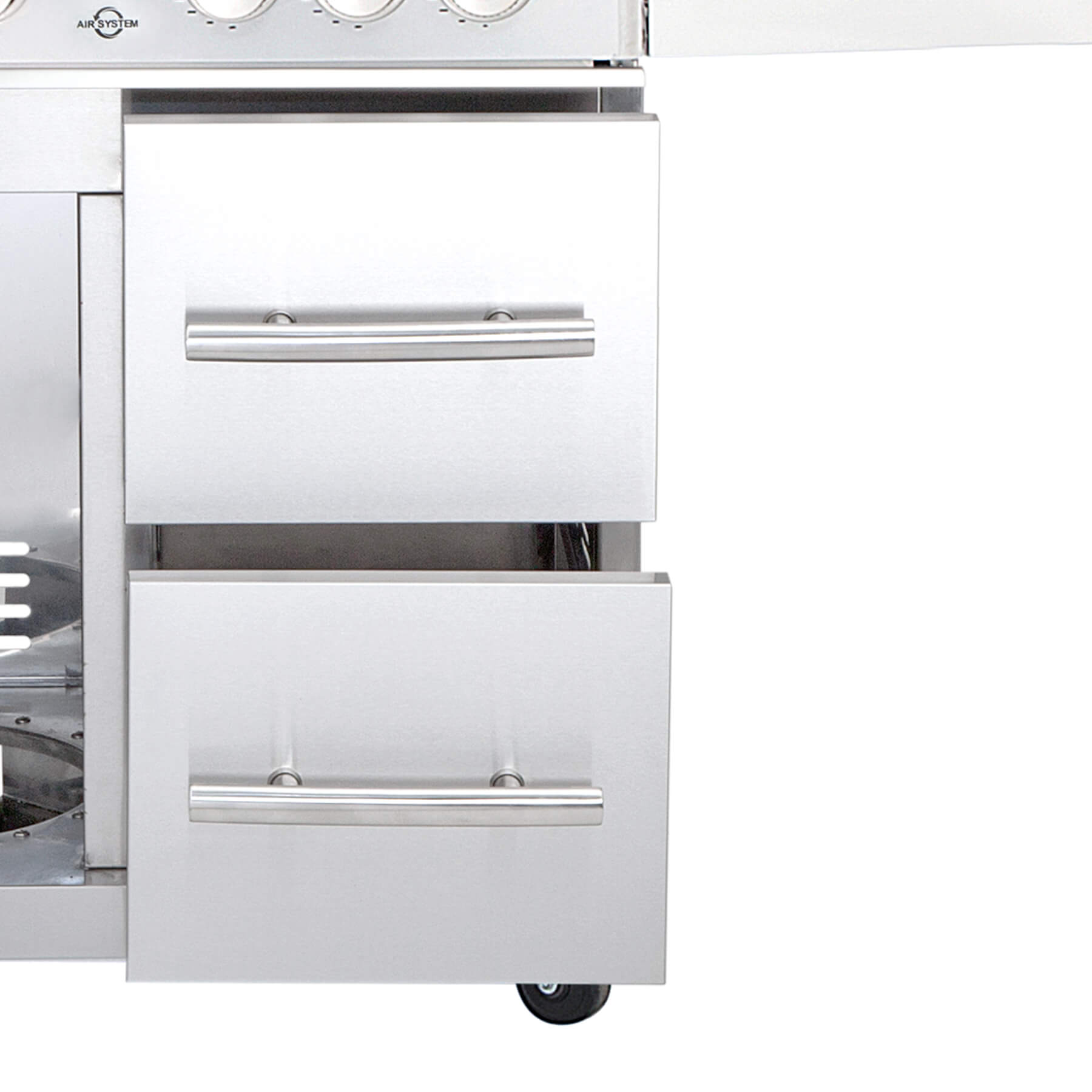 ALLGRILL Schubladen-System re. für Modular CHEF XL -Edelst.-