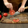 Damast Chefmesser Bergahorn Damastshop.de - Damastshop