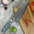 Damast Hackmesser Abalone Damastshop.de - Damastshop