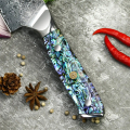 Damast Santoku Abalone Damastshop.de - Damastshop