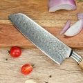 Damast Santoku Bergahorn Vorteilspaket 🎁 Damastshop.de - Damastshop