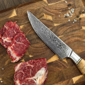 Damast Steakmesser Bergahorn 4er Geschenkset Damastshop.de - Damastshop
