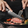 Damast Steakmesser Bergahorn 4er Geschenkset Damastshop.de - Damastshop