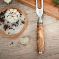 Geschmiedete Fleischgabel Bergahorn Damastshop.de - Damastshop