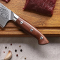 Premium Damast Chefmesser Red Wood Damastshop.de - Damastshop