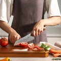 Premium Damast Santoku Red Wood Damastshop.de - Damastshop
