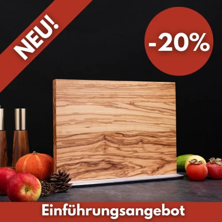 Doppelseitiger Messerhalter – Natur & Raffinesse in edlem Olivenholz 🔪✨ Damastshop.de - Damastshop